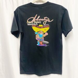 Shortys Cowboy Hattery Beaver Hats Black Graphic Tee